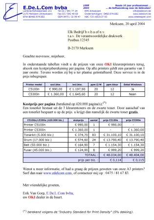 achterkantbrief